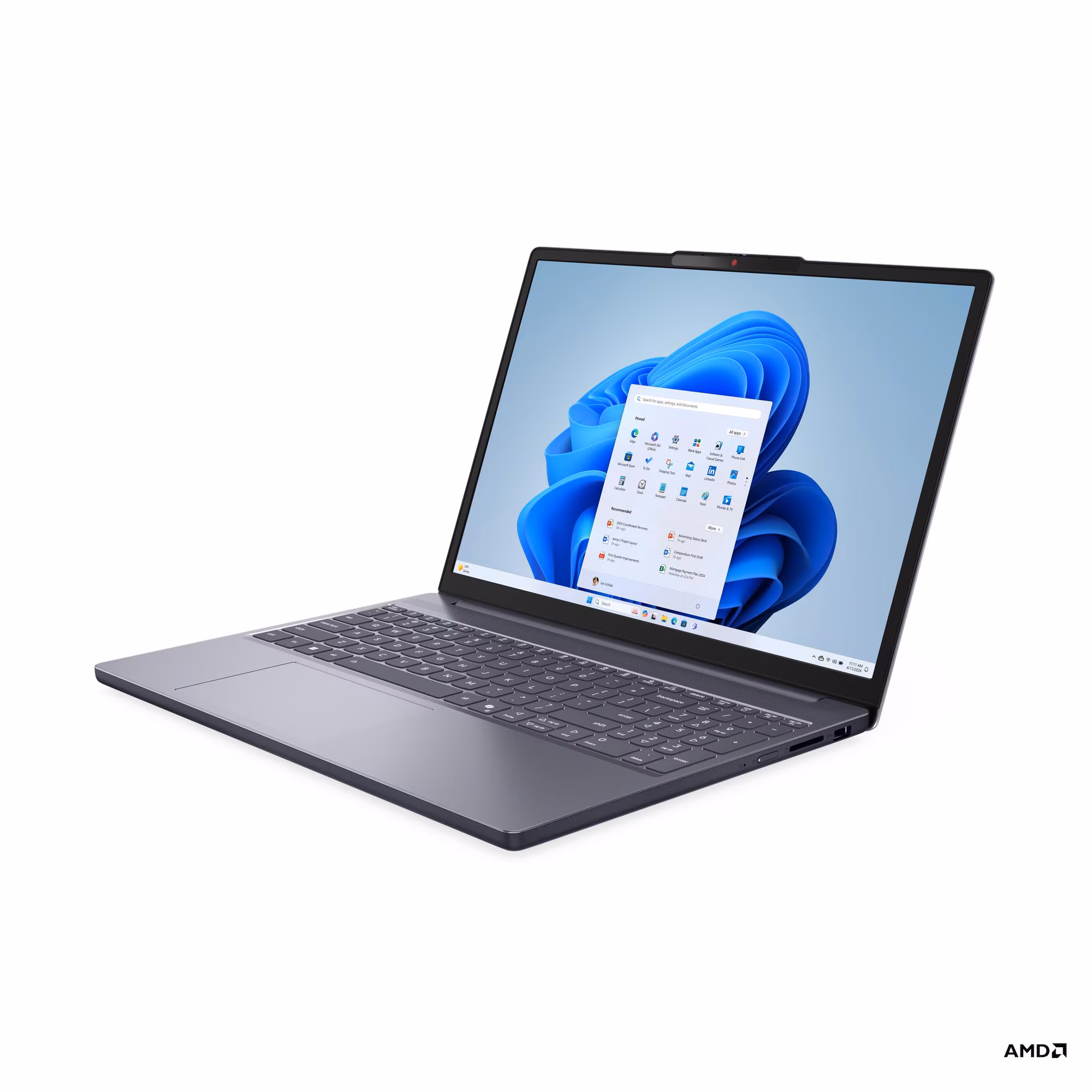 لپ تاپ 15.3 اینچی لنوو مدل IdeaPad Slim 3 15ARP10 AMD Ryzen 7-170 16GB RAM 512GB SSD - Image 5