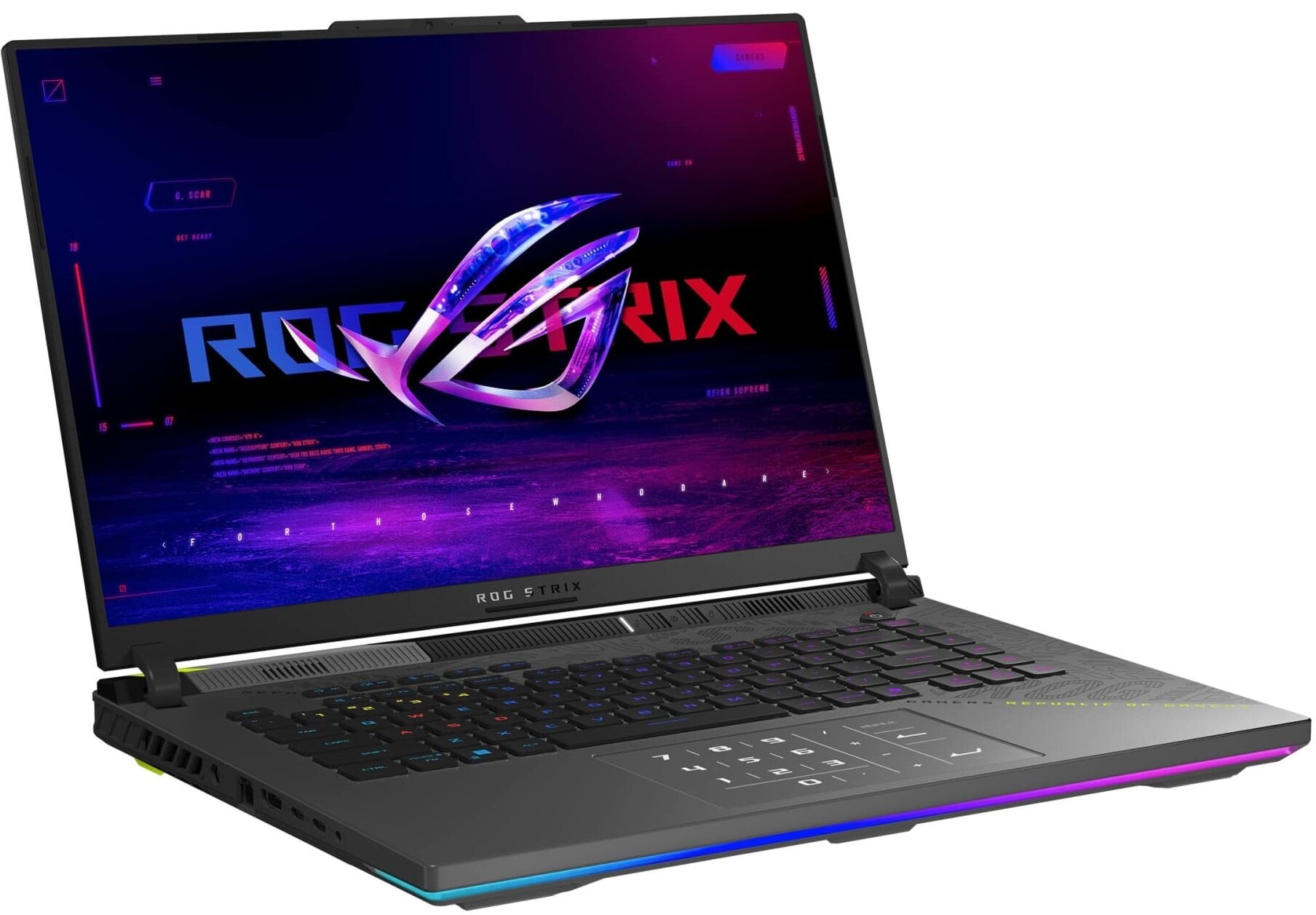لپ تاپ 16 اینچی ایسوس مدل ROG Strix G16 G614FH Ryzen 9-9955HX 16GB RAM 1TB SSD 8GB RTX 5050 - Image 3