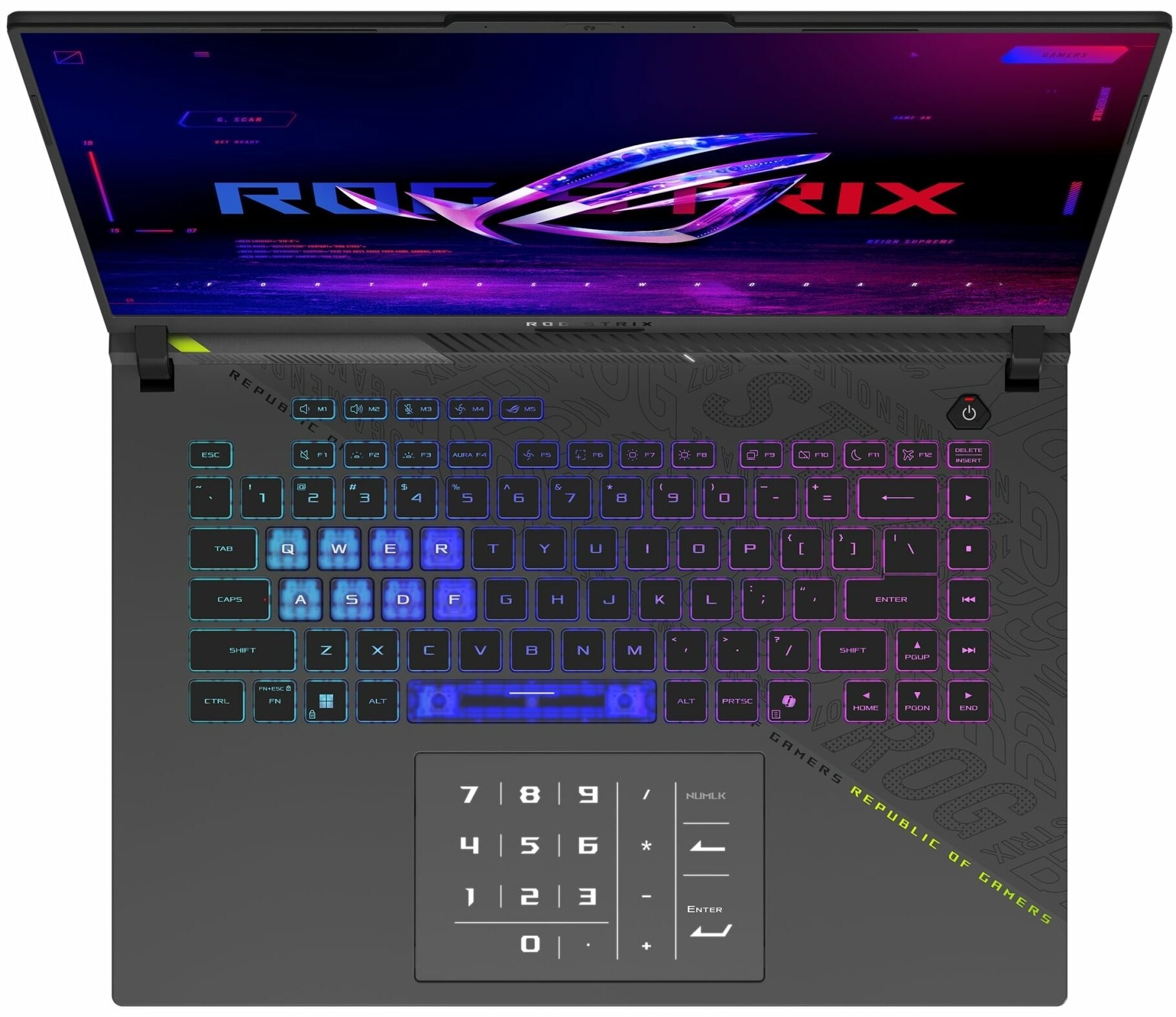 لپ تاپ 16 اینچی ایسوس مدل ROG Strix G16 G614FH Ryzen 9-9955HX 16GB RAM 1TB SSD 8GB RTX 5050 - Image 2