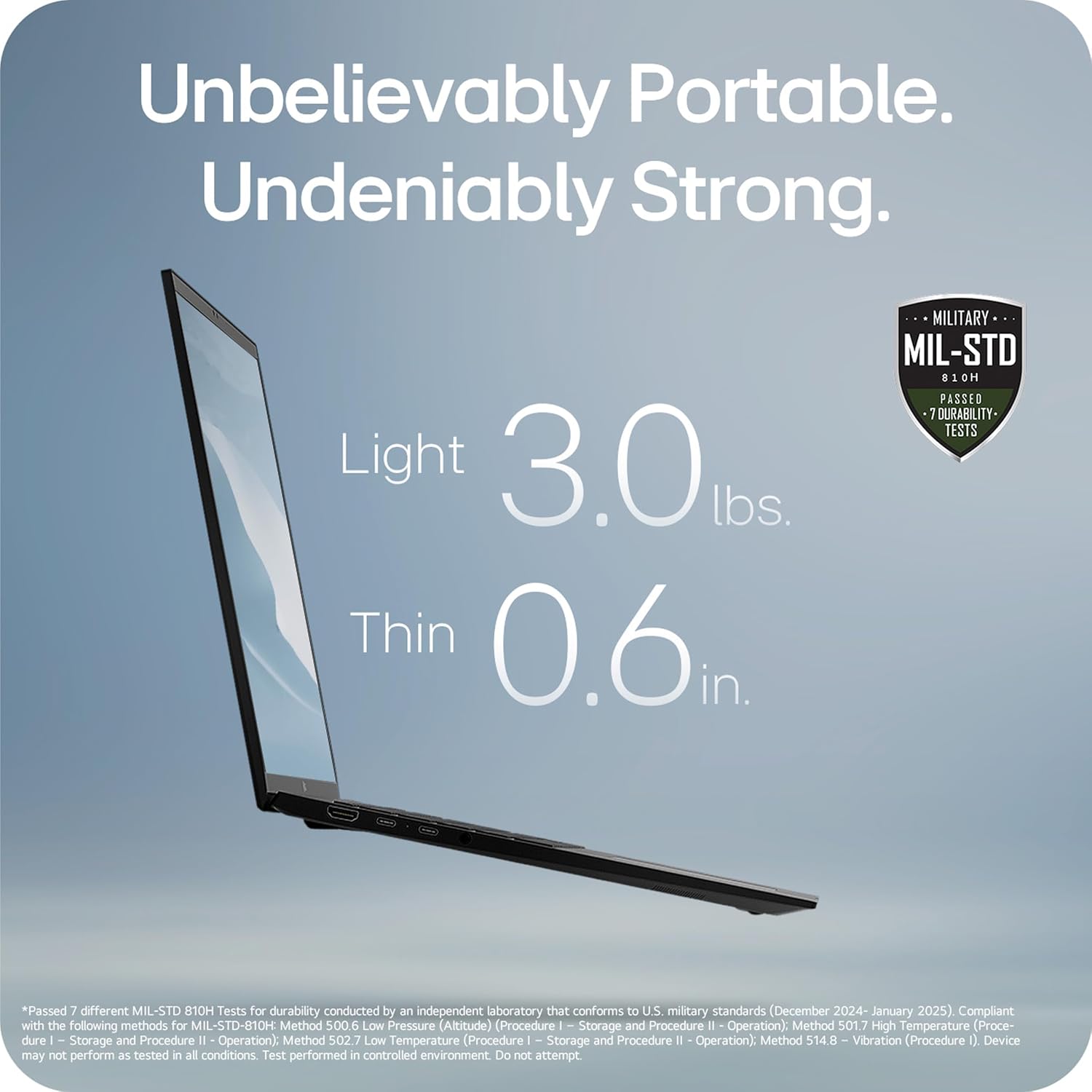 لپ تاپ 16 اینچی ال جی مدل gram Pro 16 Core Ultra 7-255H 32GB 2TB SSD 8GB RTX5050 - Image 4