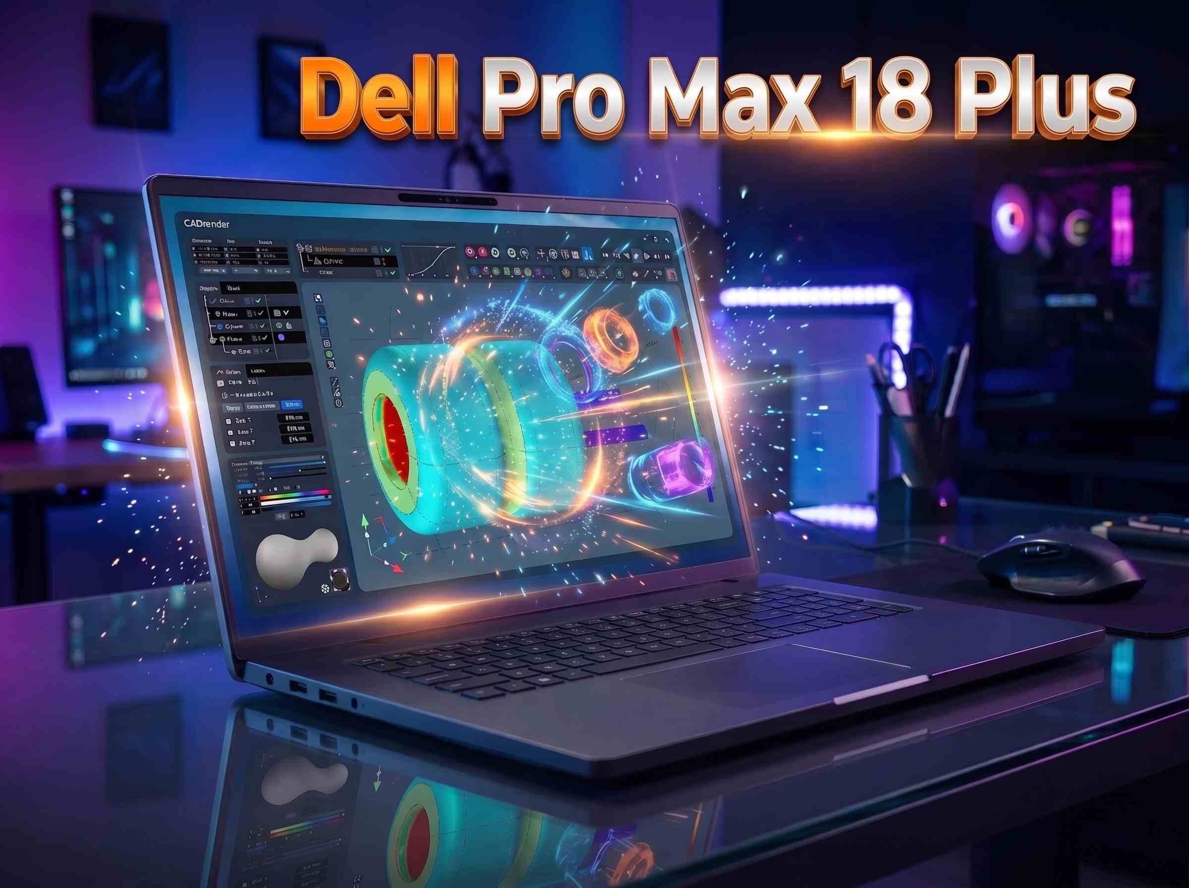 لپ تاپ 18.0 اینچی دل مدل Pro Max 18 Plus Core Ultra 9-285HX 32GB RAM 1TB SSD 16GB RTX Pro 4000 Blackwell - Image 10