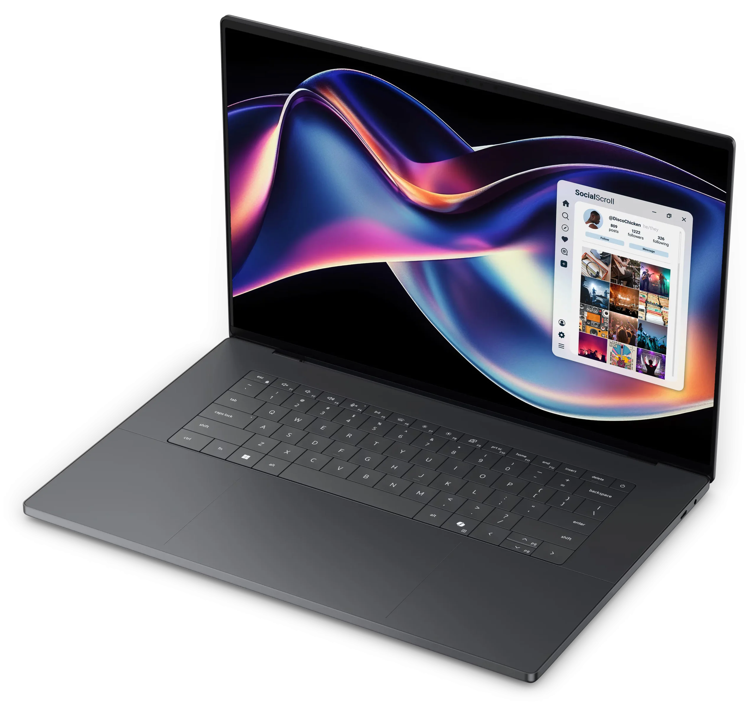 لپ تاپ 16.0 اینچی دل مدل XPS 16 DA16260 Core Ultra X9-388H 32GB RAM 1TB SSD - Image 3